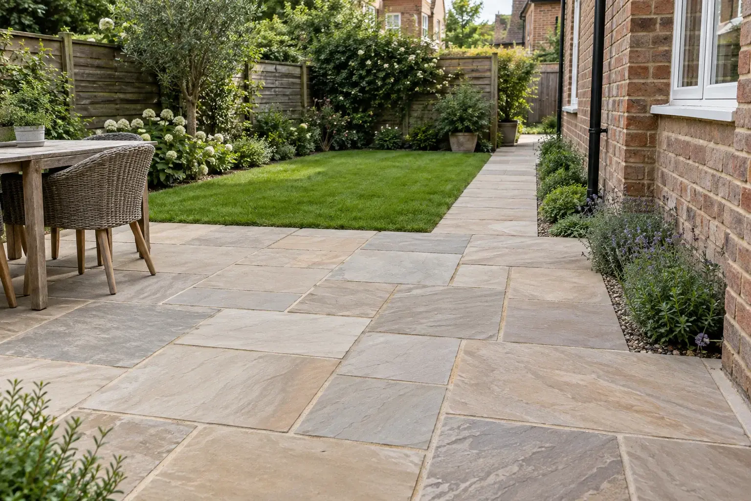 Illustrative paving & patios design inspiration